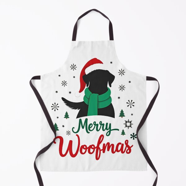 Artikelvorschau, Schwarzer Labrador Weihnachten, Frohe Woofmas entworfen und verkauft von venavar.