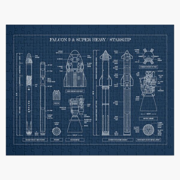 Spacex Jigsaw Puzzles for Sale | Redbubble