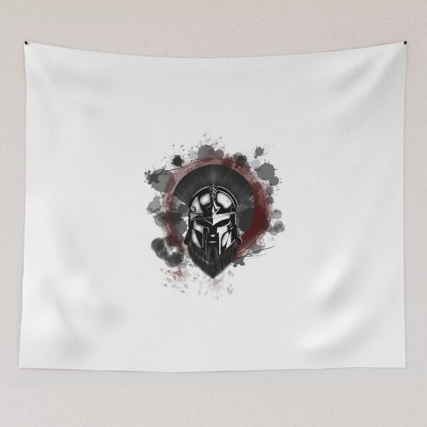 Artikelvorschau, Spartanischer Helm.  entworfen und verkauft von TikiDrawings.