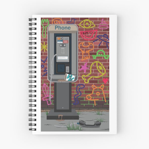 Item preview, Abandoned Payphone Graffiti  designed and sold by RottenBoot22.