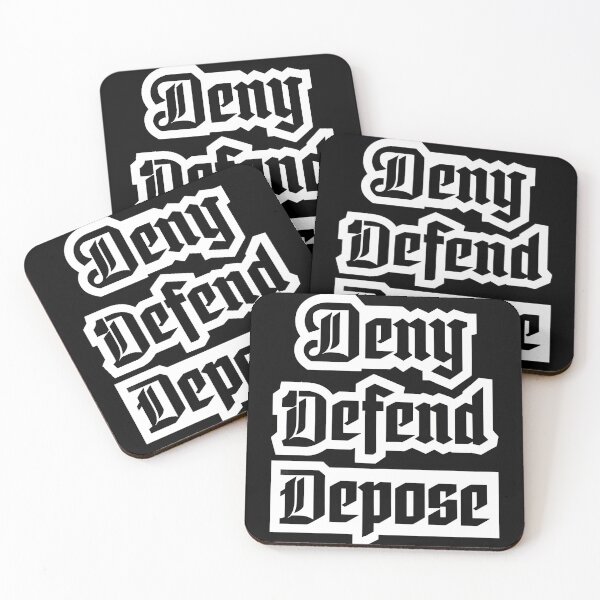 Item preview, Deny Defend Depose designed and sold by MOBI-CASE.
