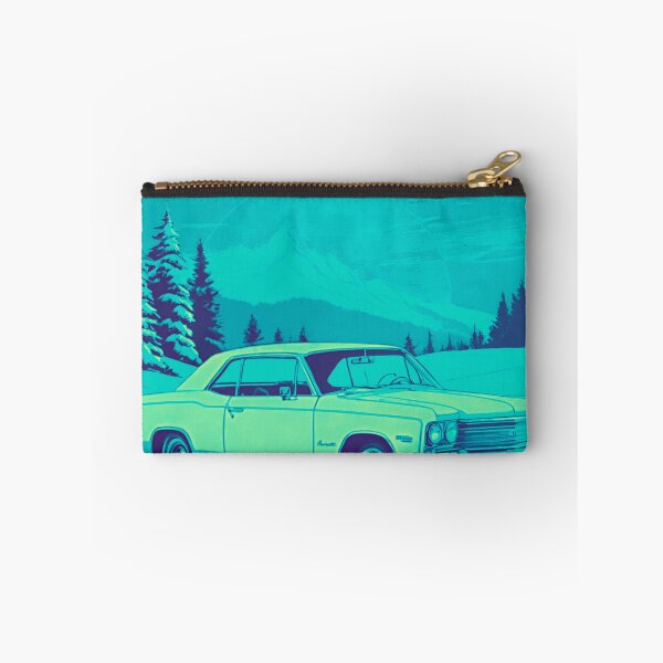 Item preview, Muscle Car in Frozen Christmas Wasteland designed and sold by GrizzlyCollective.