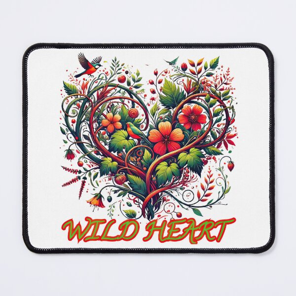 Item preview, Wild Heart. Wild Heart, flowers and birds. designed and sold by Osintown.