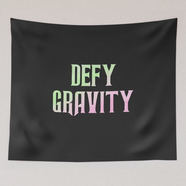 Item preview, wicked defying gravity vintage aesthetic lyrics / pink and green  designed and sold by SoloAutenica.
