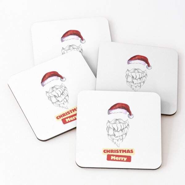 Item preview, Hand draw sketch santa claus christmas mask design T-Shirt designed and sold by leutiano.