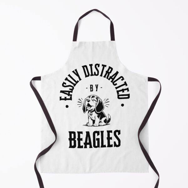 Item preview, Easily Distracted by Beagles designed and sold by CuteDesignables.