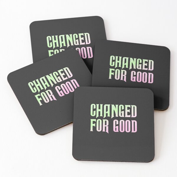 Item preview, Wicked changed for good vintage aesthetic lyrics / pink and green  designed and sold by SoloAutenica.