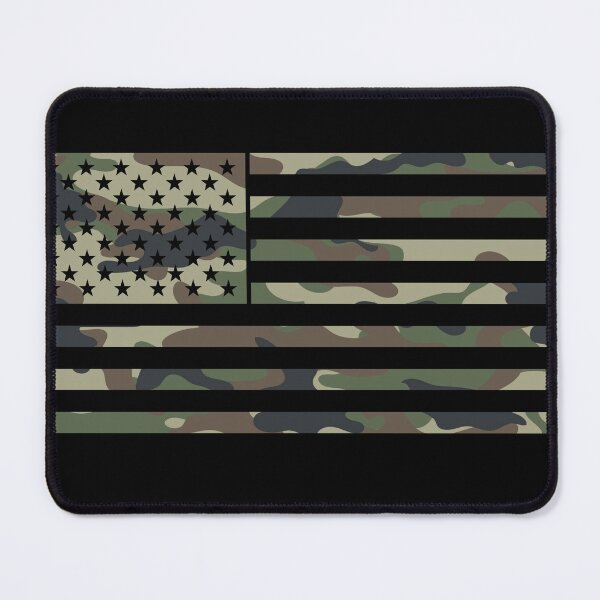 Item preview, USA camo flag sticker designed and sold by Tactical6.