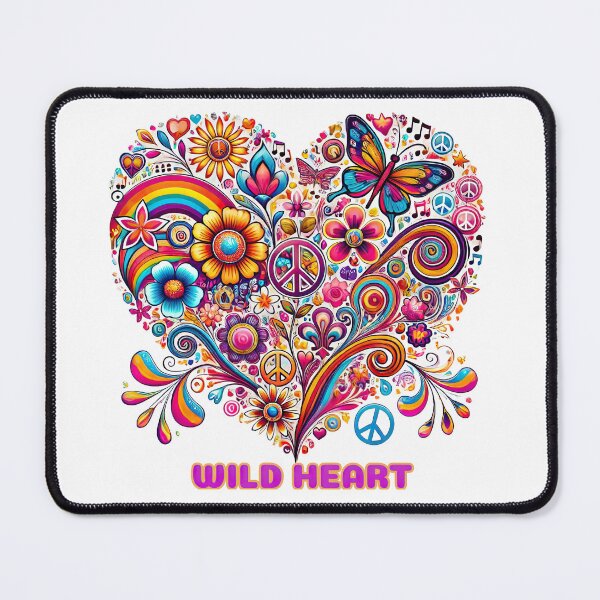 Item preview, Wild Heart. Wild and very hippie heart. designed and sold by Osintown.