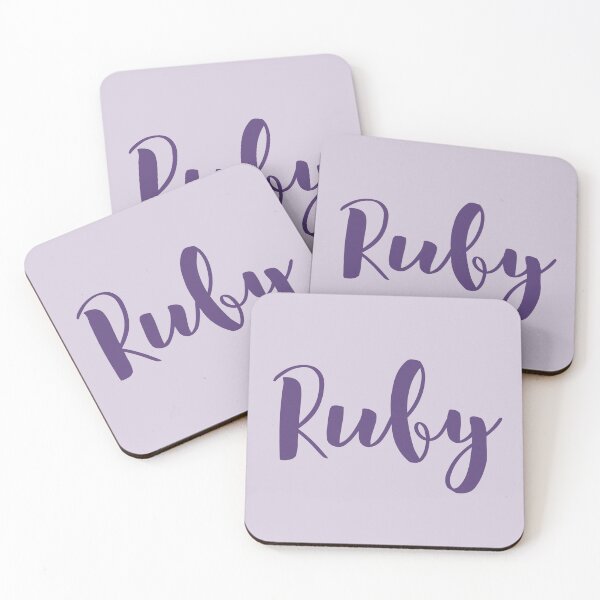 Item preview, Ruby Personalized Design designed and sold by Binsagar.