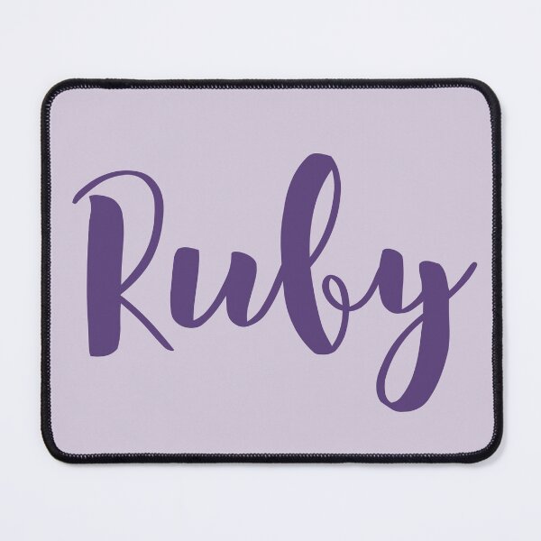 Item preview, Ruby Personalized Design designed and sold by Binsagar.