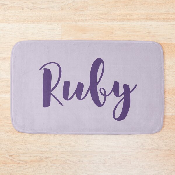 Item preview, Ruby Personalized Design designed and sold by Binsagar.