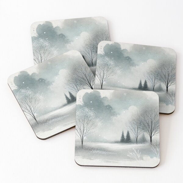 Item preview, Serene Winter designed and sold by LyssasMindArt.