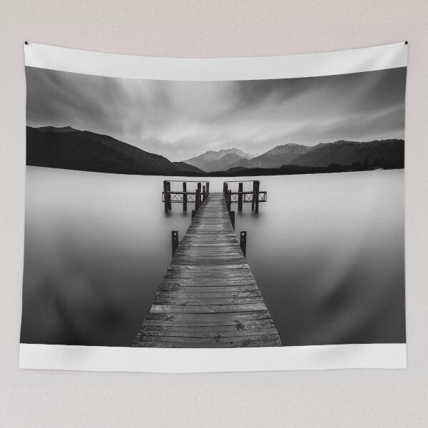 Item preview, Jetty in Te Anau Mono #1 designed and sold by Jan Fijolek.