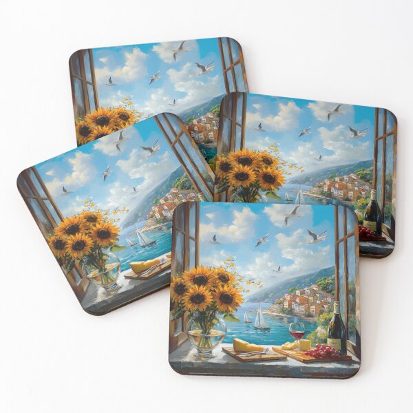 Item preview, Mediterranean Sea View designed and sold by SurrealismByKia.