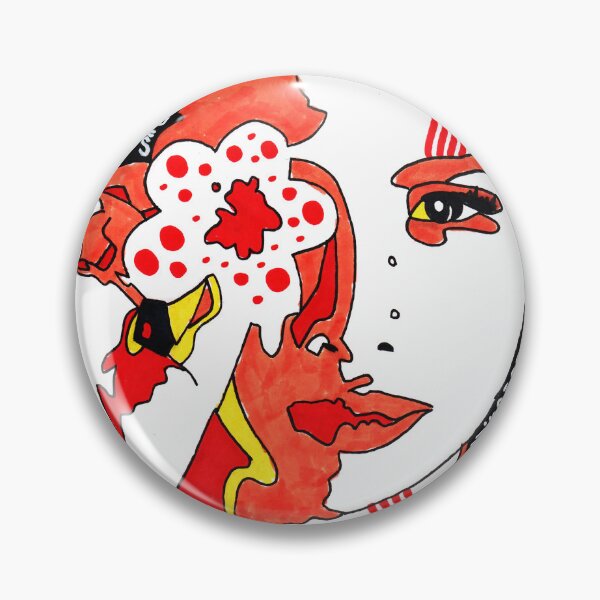 Item preview, girl with flower designed and sold by NICSARTWORLD.