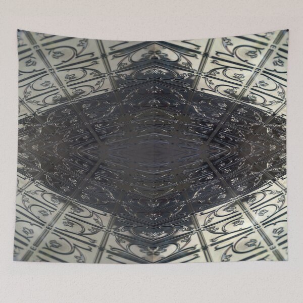 Item preview, Vintage Pressed Metal Ceiling by Avril Thomas at Magpie Springs designed and sold by MagpieSprings.