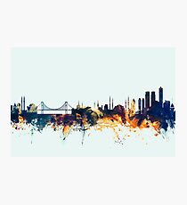 Istanbul Turkey Skyline Photographic Print