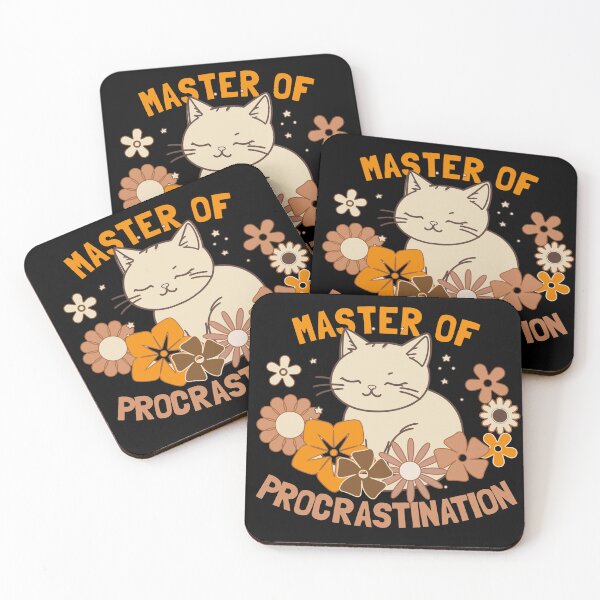 Item preview, master of procrastination designed and sold by KaiLabsArt.
