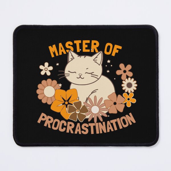 Item preview, master of procrastination designed and sold by KaiLabsArt.
