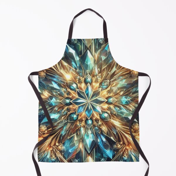 Item preview, Crystal Starburst: A Radiant Kaleidoscope of Gems and Light designed and sold by TeslaSt0re.