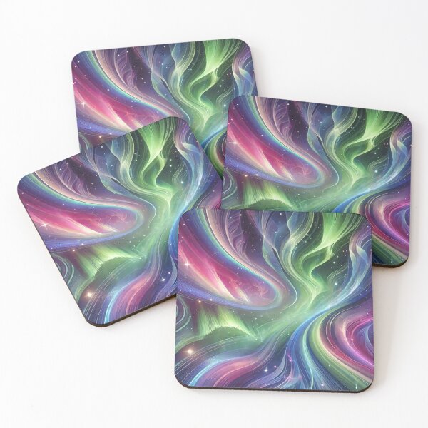 Item preview, Aurora Flow: Celestial Swirls of Vibrant Light and Color designed and sold by TeslaSt0re.