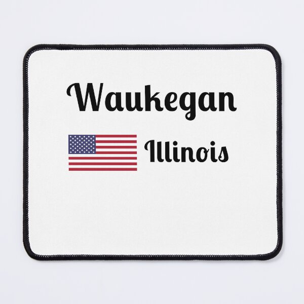 Item preview, Waukegan Illinois - Stylish Prints, designed and sold by Fleetwood1994.