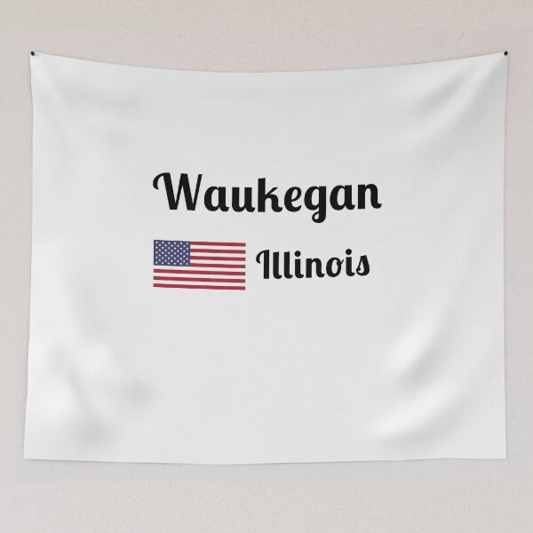 Item preview, Waukegan Illinois - Stylish Prints, designed and sold by Fleetwood1994.