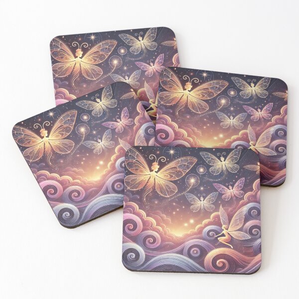 Item preview, Enchanted Butterfly Dream: Celestial Fairies and Magical Skies designed and sold by TeslaSt0re.