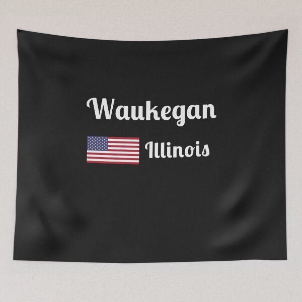 Item preview, Waukegan Illinois - Stylish Prints, designed and sold by Fleetwood1994.