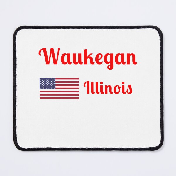 Item preview, Waukegan Illinois - Stylish Prints, designed and sold by Fleetwood1994.