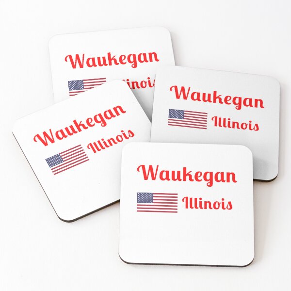Item preview, Waukegan Illinois - Stylish Prints, designed and sold by Fleetwood1994.