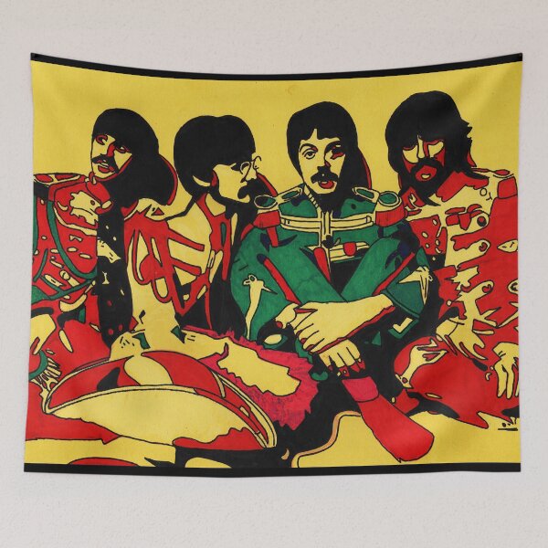 Item preview, THE FAB FOUR designed and sold by NICSARTWORLD.