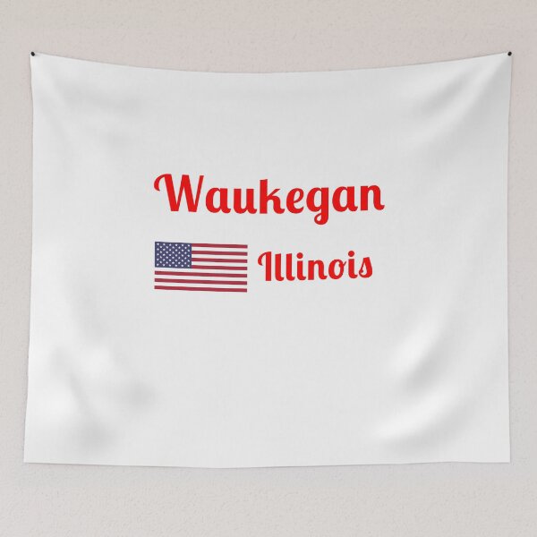 Item preview, Waukegan Illinois - Stylish Prints, designed and sold by Fleetwood1994.