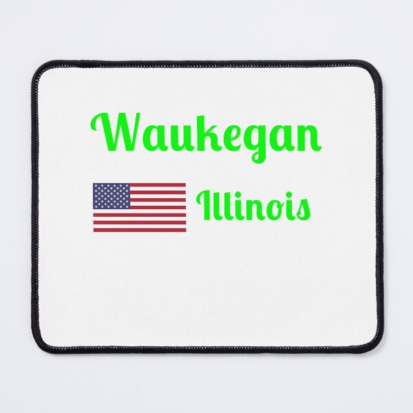 Item preview, Waukegan Illinois - Stylish Prints, designed and sold by Fleetwood1994.