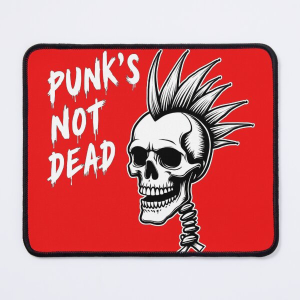 Item preview, Punk Not Dead Skull Rock Loves Funny Cool Skeleton Music designed and sold by Kia Blaze.