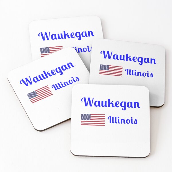 Item preview, Waukegan Illinois - Stylish Prints, designed and sold by Fleetwood1994.