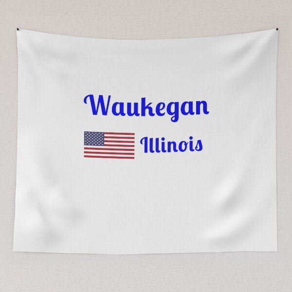 Item preview, Waukegan Illinois - Stylish Prints, designed and sold by Fleetwood1994.