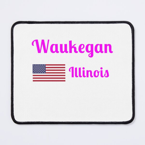 Item preview, Waukegan Illinois - Stylish Prints, designed and sold by Fleetwood1994.