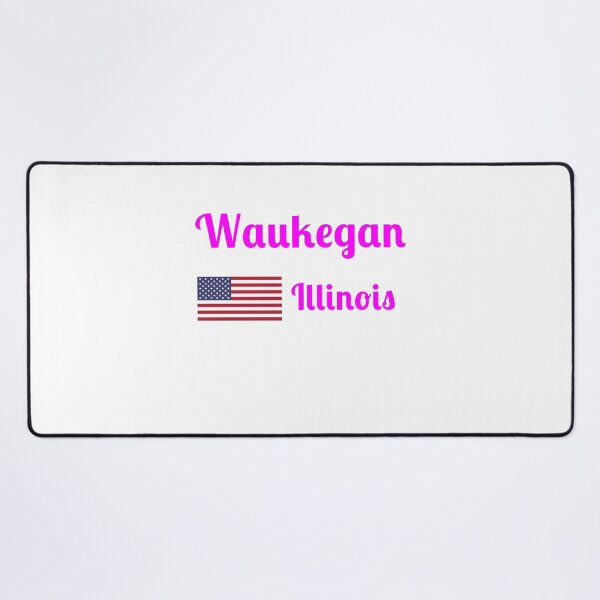 Item preview, Waukegan Illinois - Stylish Prints, designed and sold by Fleetwood1994.
