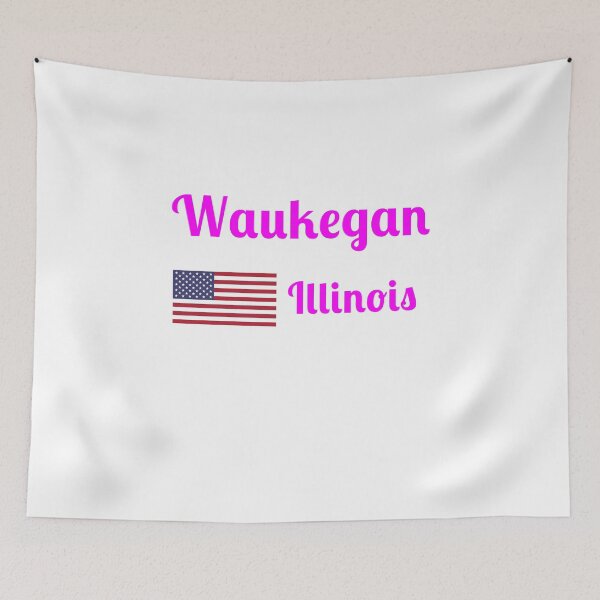 Item preview, Waukegan Illinois - Stylish Prints, designed and sold by Fleetwood1994.
