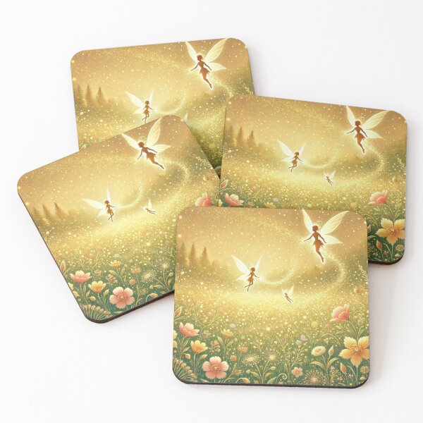 Item preview, Golden Meadow of Fairies: A Sunlit Fantasy Paradise designed and sold by TeslaSt0re.
