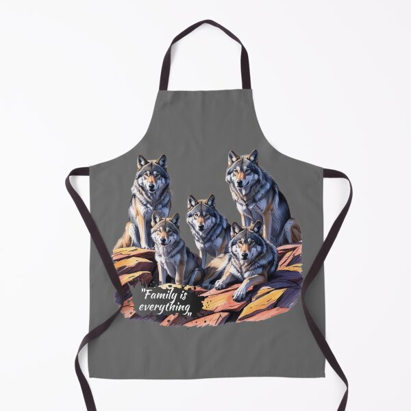 Item preview, Family of Wolves Wolf Pack Unity Stronger Together The Wolf Family designed and sold by TolgaSal.