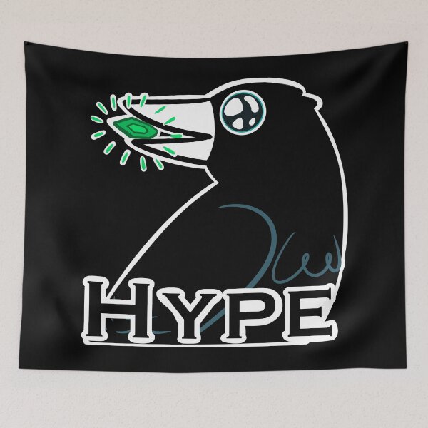 Item preview, Hyped Quinn the Crow designed and sold by TamaraTretiak.