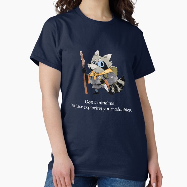 Item preview, I'm Just Exploring Your Valuables! designed and sold by Thurisaz Designs.