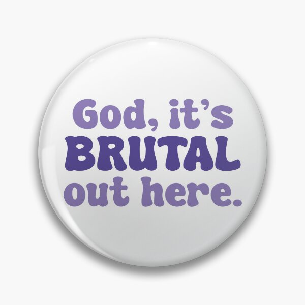 Item preview, God, It's Brutal Out Here! (Purple Design) designed and sold by FilipeFerreira.