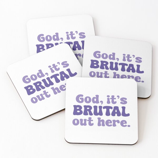 Item preview, God, It's Brutal Out Here! (Purple Design) designed and sold by FilipeFerreira.