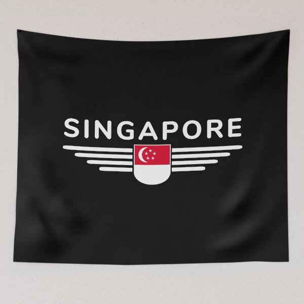 Aperçu de l'œuvre T-Shirt Singapour – Pour les amoureux de la ville créée et vendue par ElvisU.