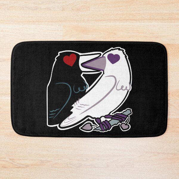 Item preview, Quinn the Crow in Love designed and sold by TamaraTretiak.