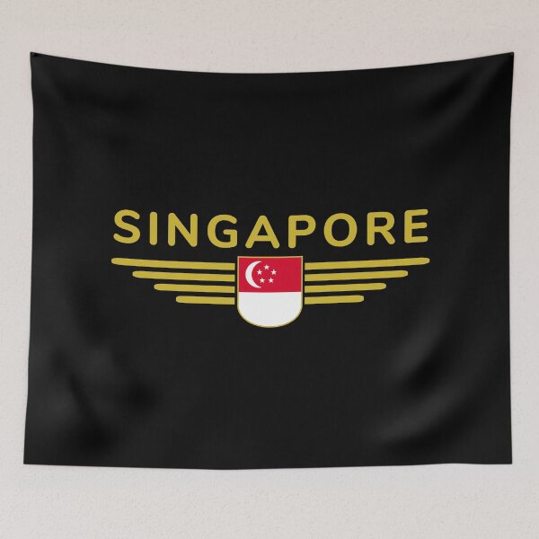 Aperçu de l'œuvre T-Shirt Singapour – Pour les amoureux de la ville créée et vendue par ElvisU.